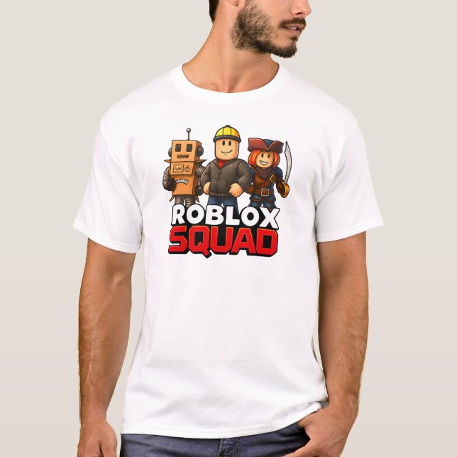 Camiseta Roblox Squad (Anverso)