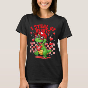 Camiseta Robo 67 Corazones Día de San Valentín 67 Meme 6 7 