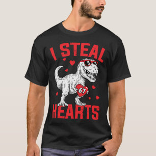 Camiseta Robo 67 Corazones Divertido Seis Siete San Valentí