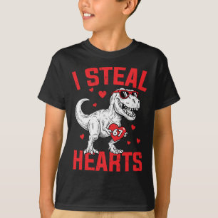 Camiseta Robo 67 Corazones Divertido Seis Siete San Valentí