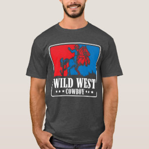 Camiseta Robo bancario de Revolver de Caballos