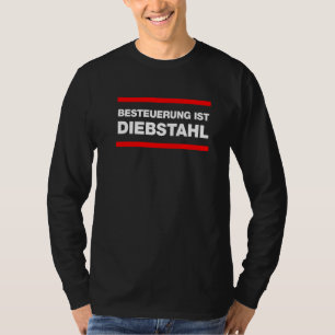 Camiseta Robo Besteuerun, impuesto anarquista liberal