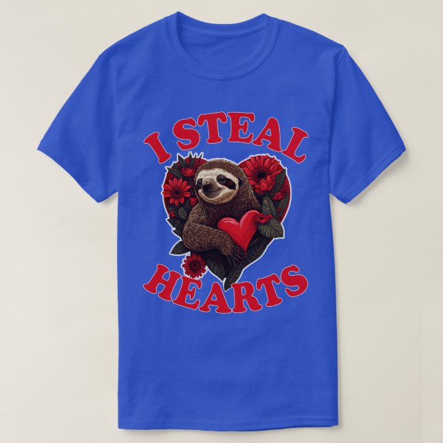 Camiseta Robo corazones 3 (Diseño del anverso)