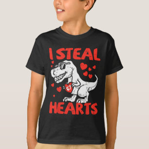 Camiseta Robo Corazones 67 Día de San Valentín 67 Meme 6 7 