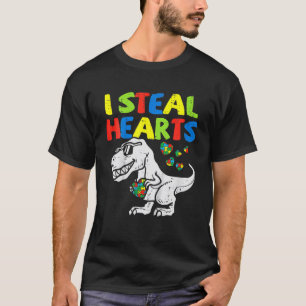 Camiseta Robo corazones rompe la conciencia del autismo en