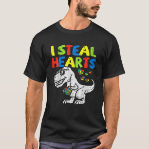 Camiseta Robo corazones rompe la conciencia del autismo en