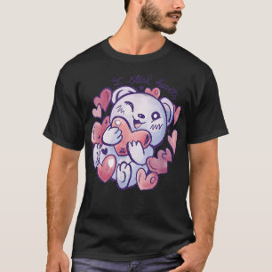 Camiseta Robo Día de San Valentín Corazón Bear Lover