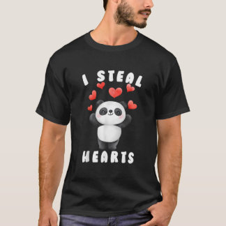 Camiseta Robo él panda día niño pequeño
