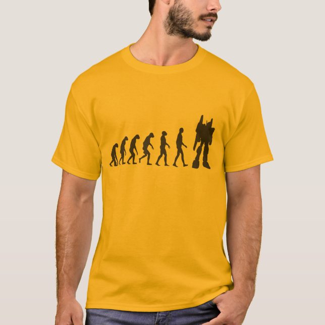 Camiseta Robo-Evolución (Anverso)