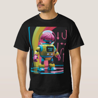 Camiseta Robo Life Brain Power Tee