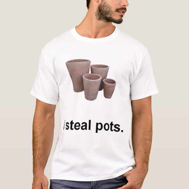 Camiseta Robo los potes (Anverso)