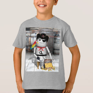 Camiseta Robo pirata pequeño-x9