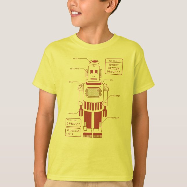 Camiseta robo tech (Anverso)