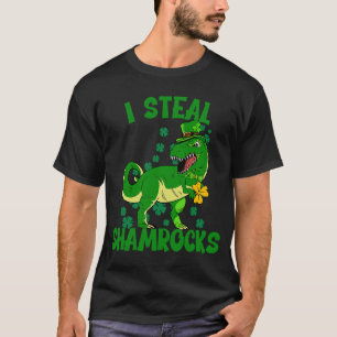 Camiseta Robo Tréboles de la Suerte día de San Patricio Di