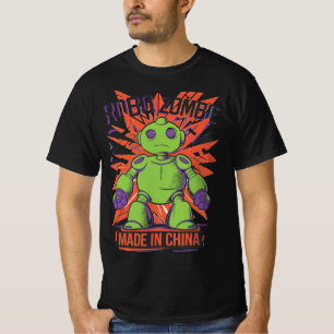 Camiseta Robo Zombie Hecho En China Tee