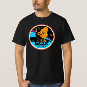 Camiseta Robocat espacial