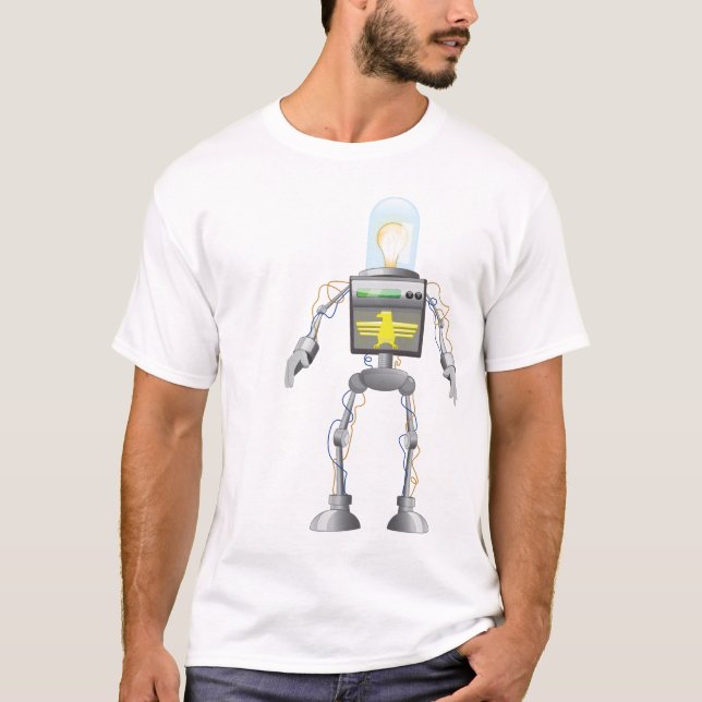Camiseta ¡Robot! (Anverso)