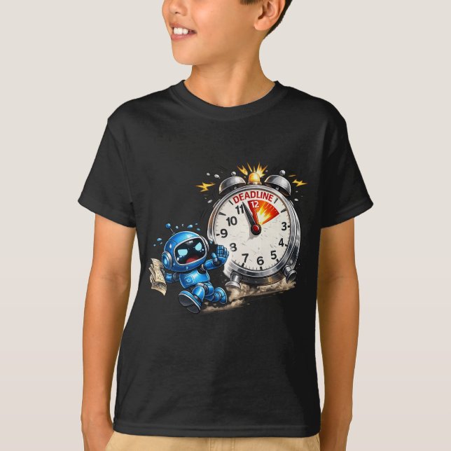 Camiseta robot (Anverso)