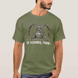 Camiseta Robot #1A de Steampunk