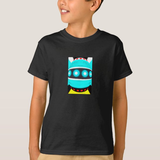Camiseta Robot alienígena (Anverso)