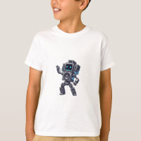 Robot Altavoz Retro Pixel Niños