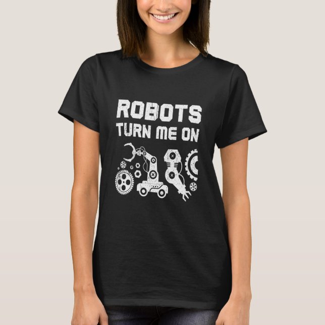 Camiseta Robot Artifical Intelligence Ai It Robotic Robotic (Anverso)