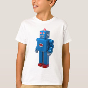 Camiseta Robot azul