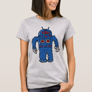 Camiseta Robot azul