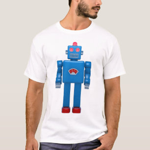 Camiseta Robot azul 02