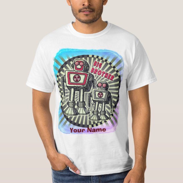 Camiseta Robot Big Brother (Anverso)