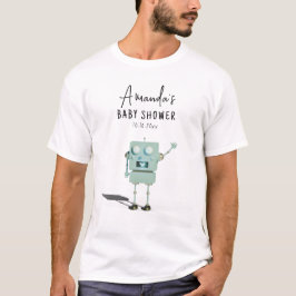 Camiseta Robot boy Baby Shower