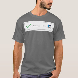 Camiseta robot captcha