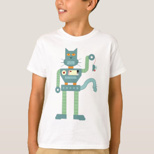 Camiseta Robot Cat & Winup Mouse