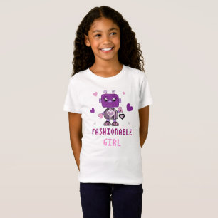 Camiseta Robot chica