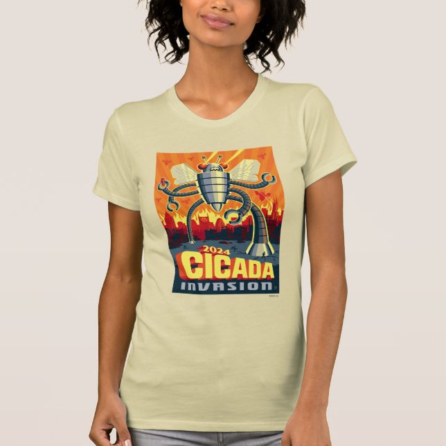 Camiseta Robot Cicada (Anverso)