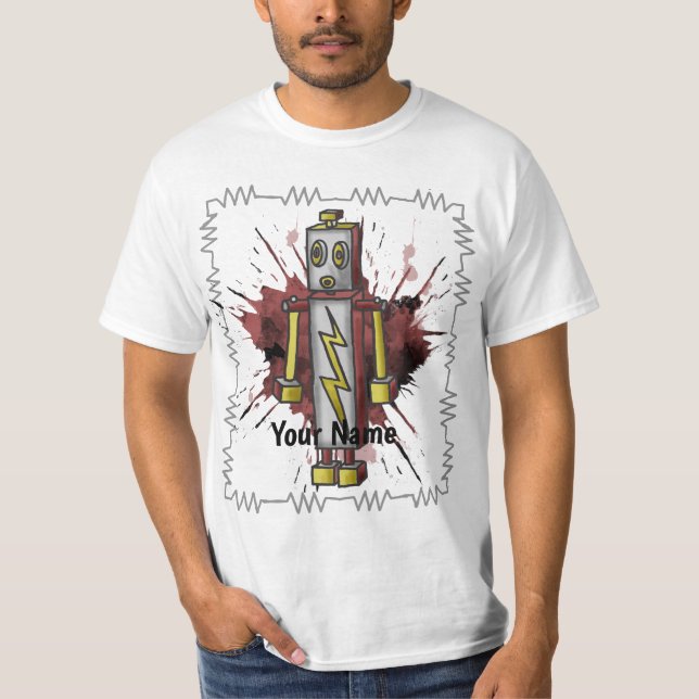 Camiseta Robot Cinco (Anverso)