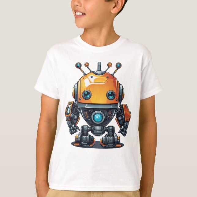 Camiseta Robot cute (Anverso)