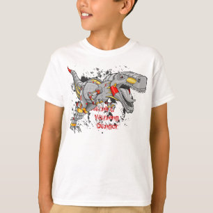 Camiseta Robot Cyborg Tyrannosaurus Dinosaur shirt