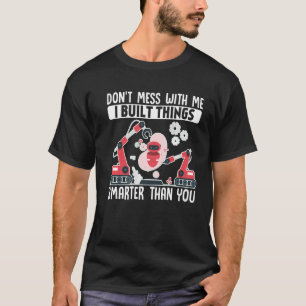 Camiseta Robot de aprendizaje de máquina de ingeniería de r