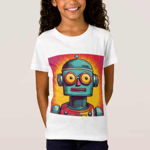 Camiseta Robot de arte pop