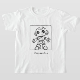 Camiseta Robot de color personalizado