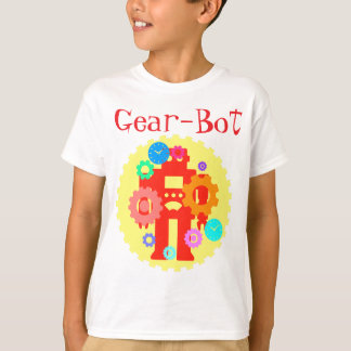 Camiseta Robot de Engranajes