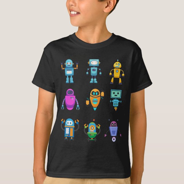 Camiseta Robot de Guay Chicas de disfraces robots para niño (Anverso)