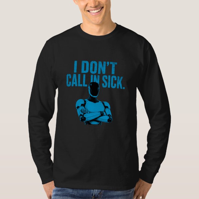 Camiseta Robot de IA humanoid, tesla bot (Anverso)