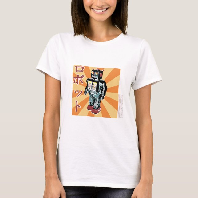 Camiseta Robot de juguete japonés 1 (Anverso)