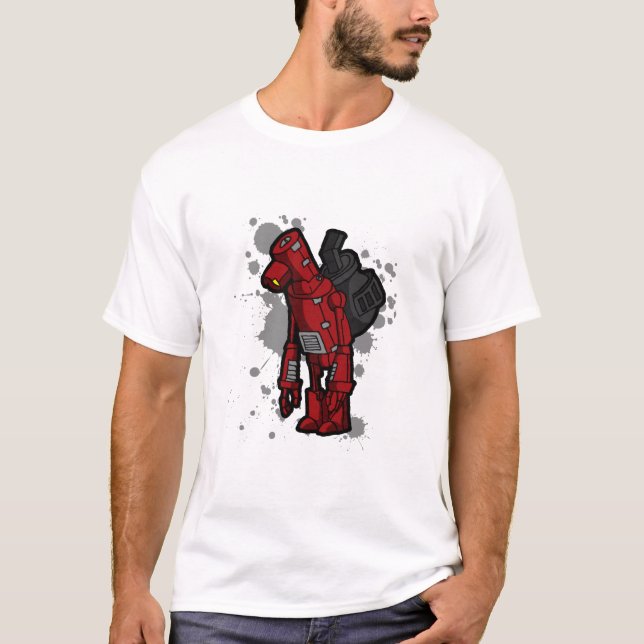 Camiseta Robot de la barriga (Anverso)