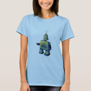 Camiseta Robot de los Cyclops con parásitos atmosféricos