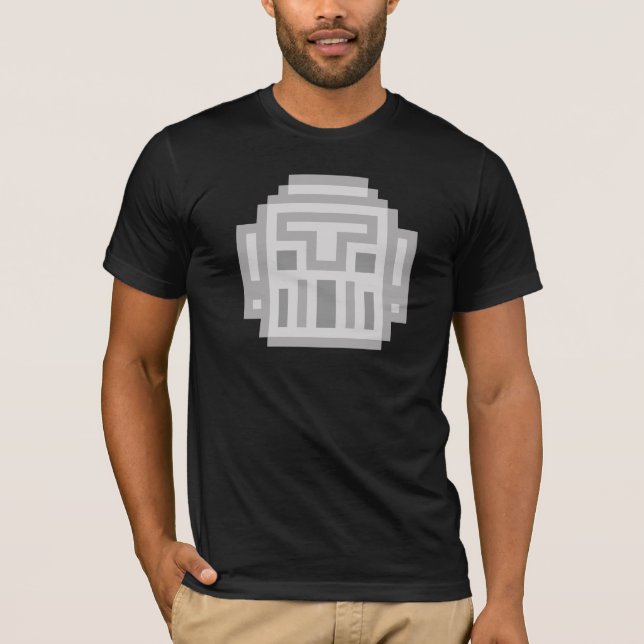 Camiseta Robot de píxeles (Anverso)