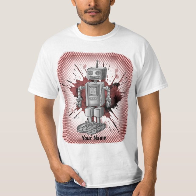 Camiseta Robot de Scifi siete (Anverso)