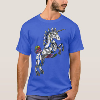 Camiseta Robot de Unicornio
